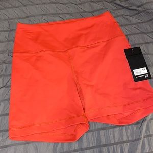 NWT Red Biker Shorts